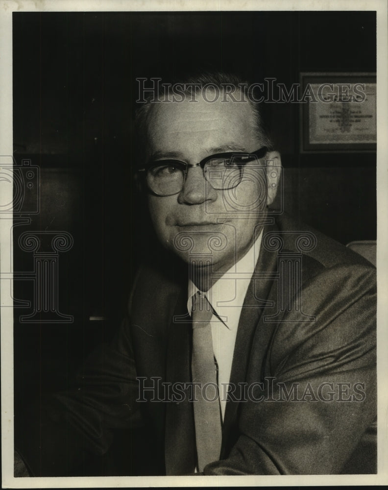 1969 Press Photo Harvey Gunning, General Manager Michoud - nob23515
