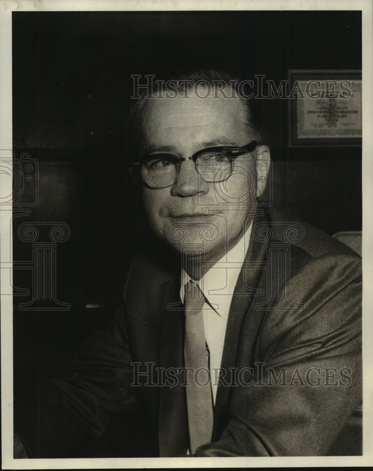 1969 Press Photo Harvey Gunning, General Manager Michoud - nob23515