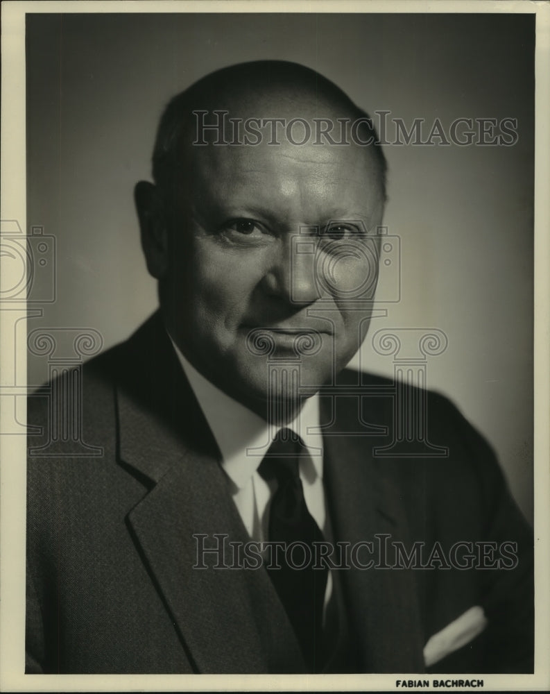 1965 Press Photo Executive M.L. Haider, Chairman of Board Standard Oil Company