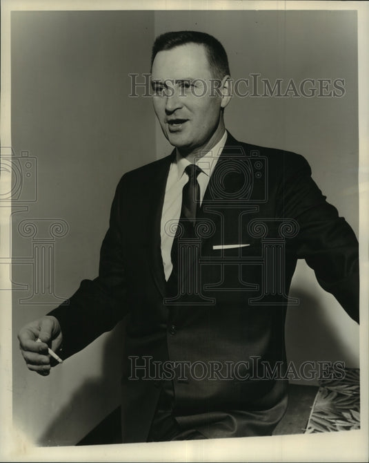 1964 Press Photo Governor Guy of Mississippi Valley Association at Jung Hotel- Historic Images
