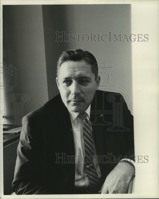 1961 Press Photo Businessman John T. Graham of Pan American Life Insurance Co.- Historic Images