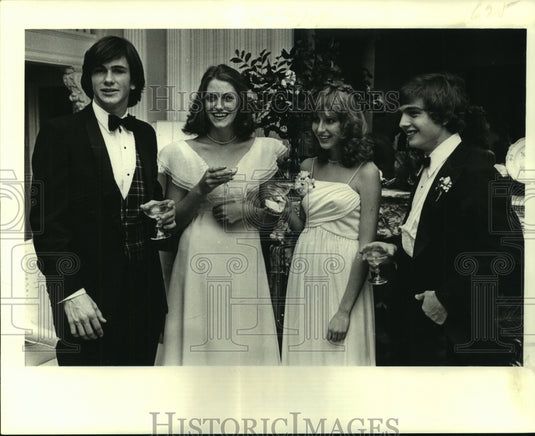 1979 Press Photo Pierce Hammond, Cathy MacKenzie, Louisa Wittman, & Clay Kearney- Historic Images
