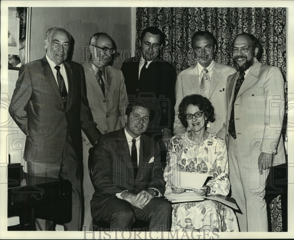 1971 Press Photo Louisiana Association for Mental Health meeting in New Orleans- Historic Images