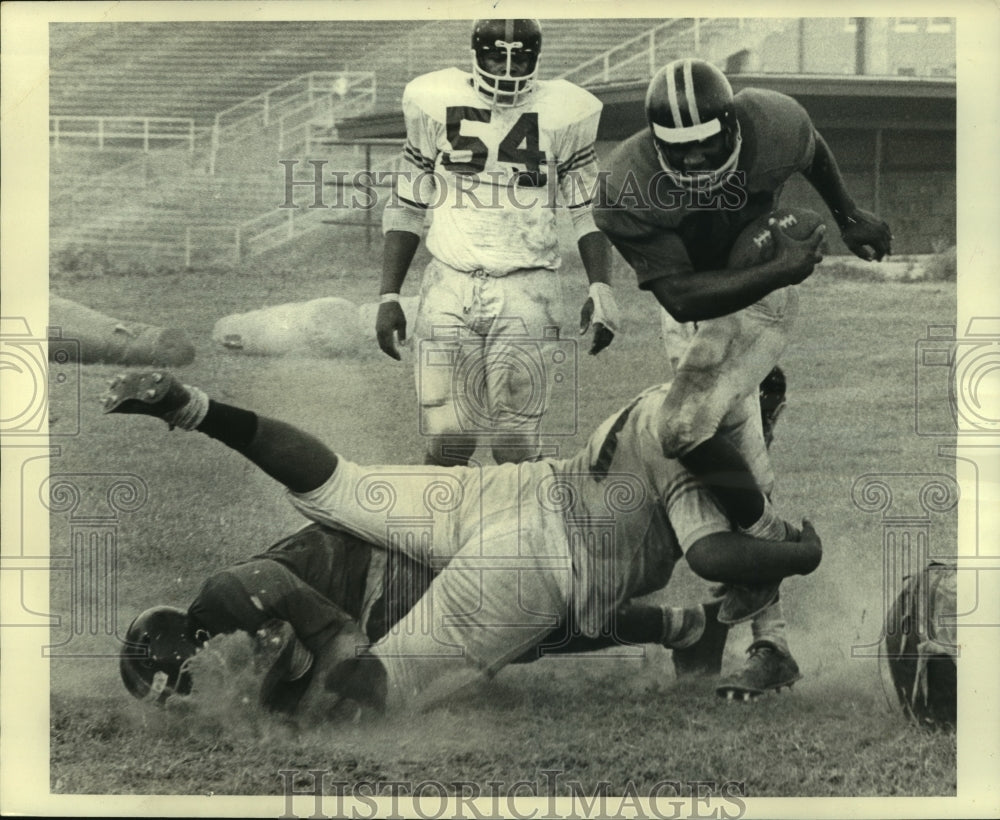 1969 Press Photo Football practice of the Grambling College Tigers - nob25390- Historic Images