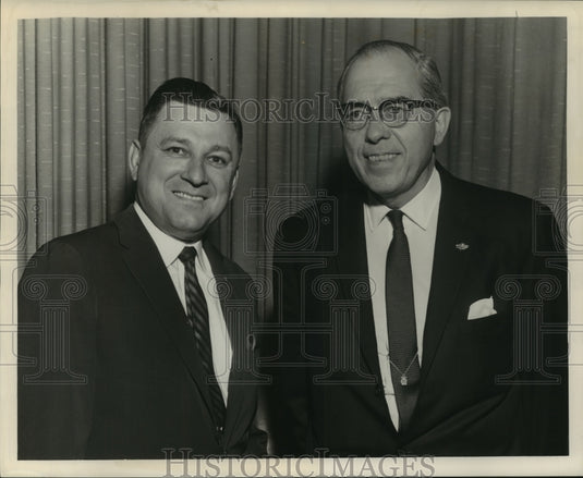 1962 Press Photo Charles A. Giuski and George M. Klepper - nob25439