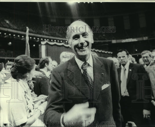 1976 Press Photo Valery Giscard d'Estaing- Historic Images