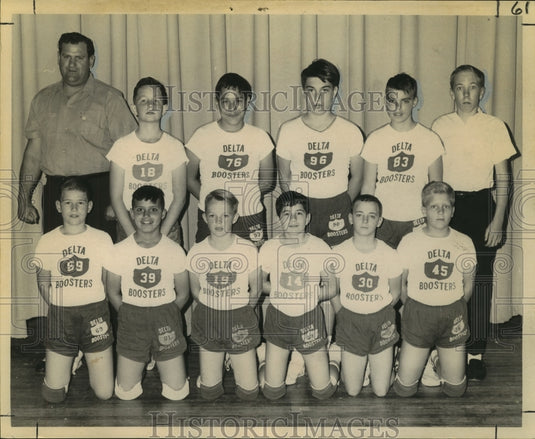 1965 Press Photo Delta Playground Boosters, Jefferson Parish Soccer Champions