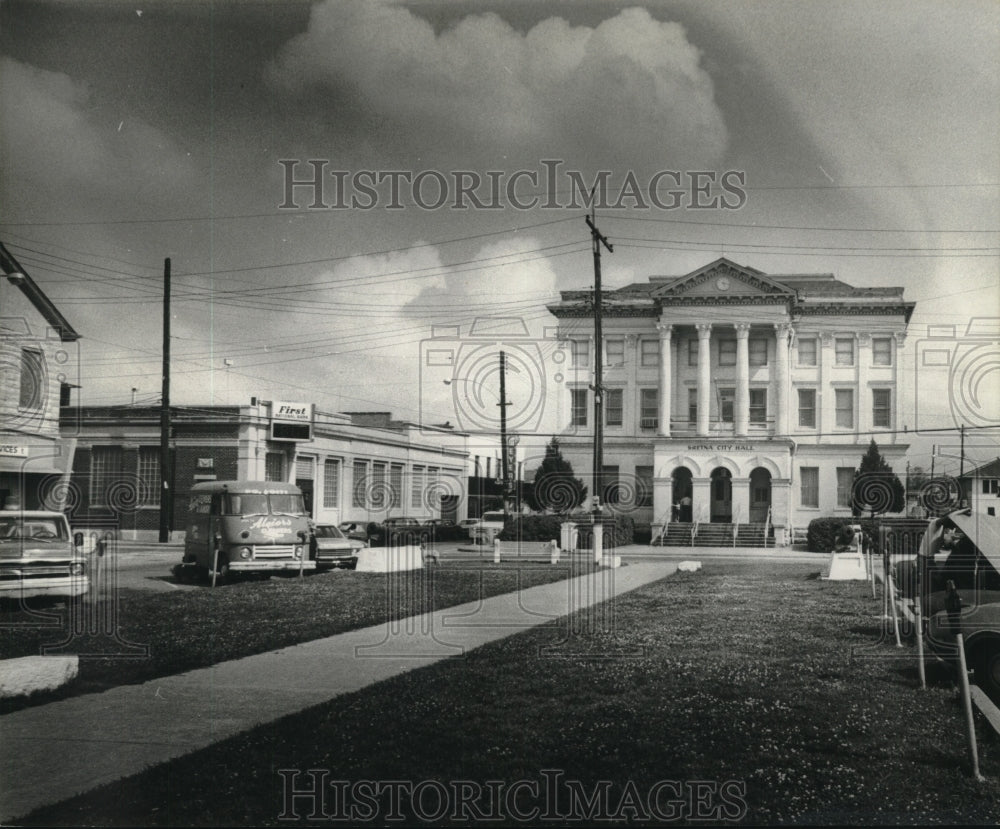 1978 Press Photo Gretna City Hall.- Historic Images