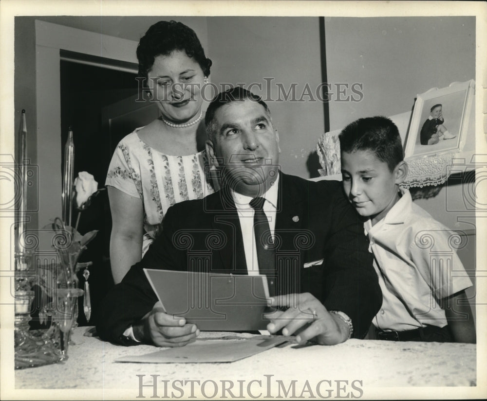 1960 Press Photo New Orleans police superintendent Joseph I. Giarusso
