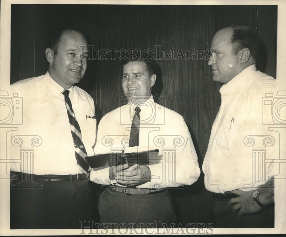 1968 Press Photo National Football League Officials meeting at Roosevelt Hotel- Historic Images