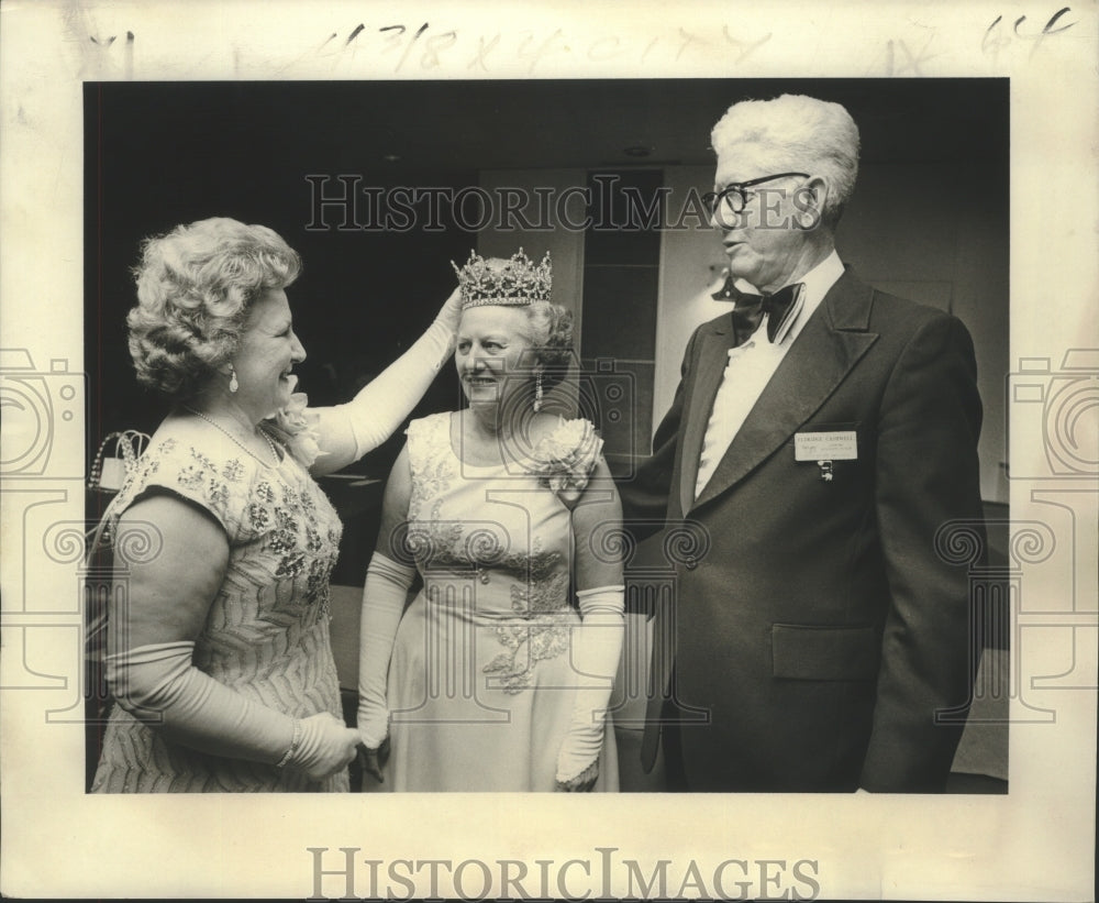 1977 Press Photo Elsie Haynes, Supreme Council of the Order of the Amaranth - Historic Images