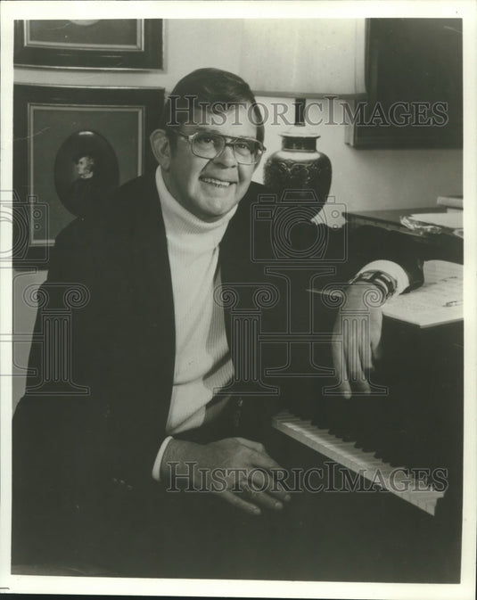 1983 Press Photo David Carr Glover, pianist - nob28886- Historic Images