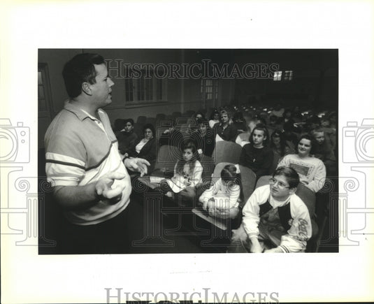 1992 Press Photo Paul Grethel of the Actors Audition Workshop - nob29764- Historic Images
