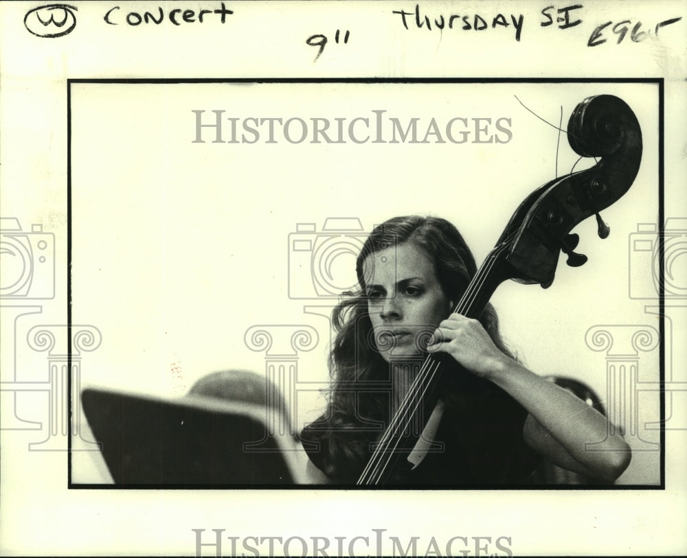 1979 Press Photo Betsy Heston &amp; the symphony kick off season at Maison Blanche.- Historic Images