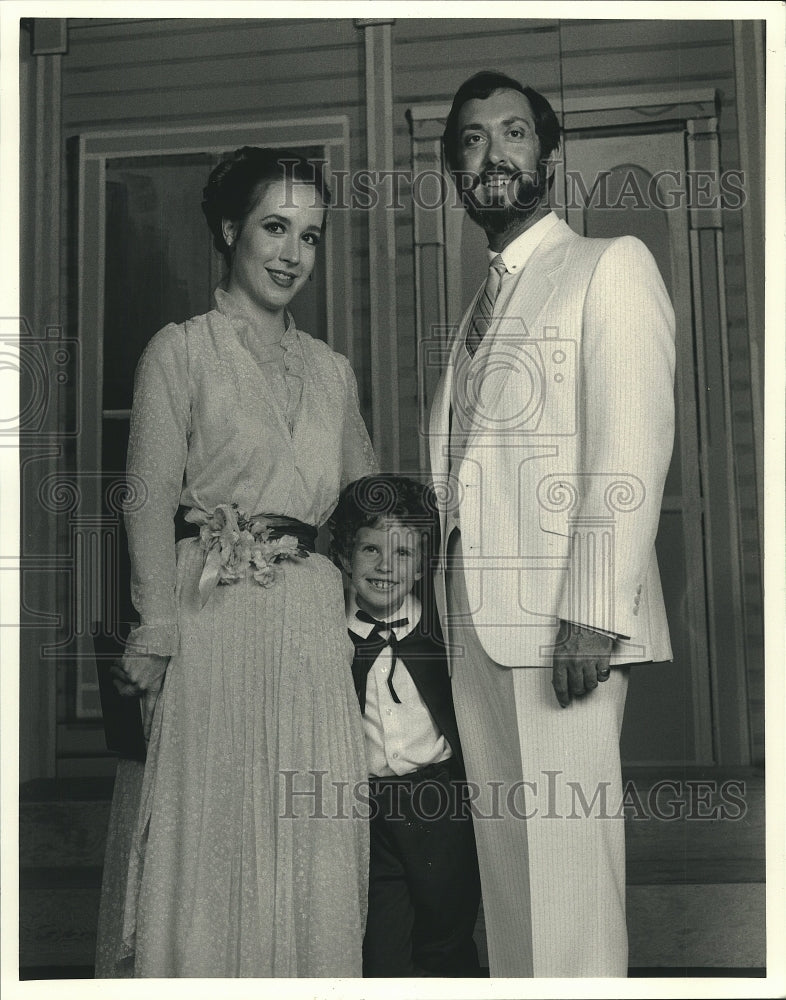 1983 Press Photo Cast of &quot;The Music Man&quot; at Tulane Summerlyric Theater- Historic Images