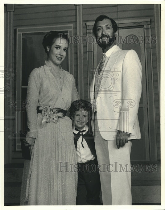 1983 Press Photo Cast of "The Music Man" at Tulane Summerlyric Theater- Historic Images