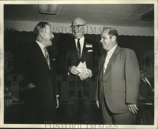 1970 Press Photo F. Edward Hebert during V.A. 40th Anniversary at V. A. Hospital