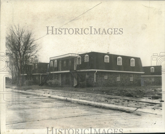 1969 Press Photo Hendee Homes at Hendee and Bringier in Algiers - nob34362