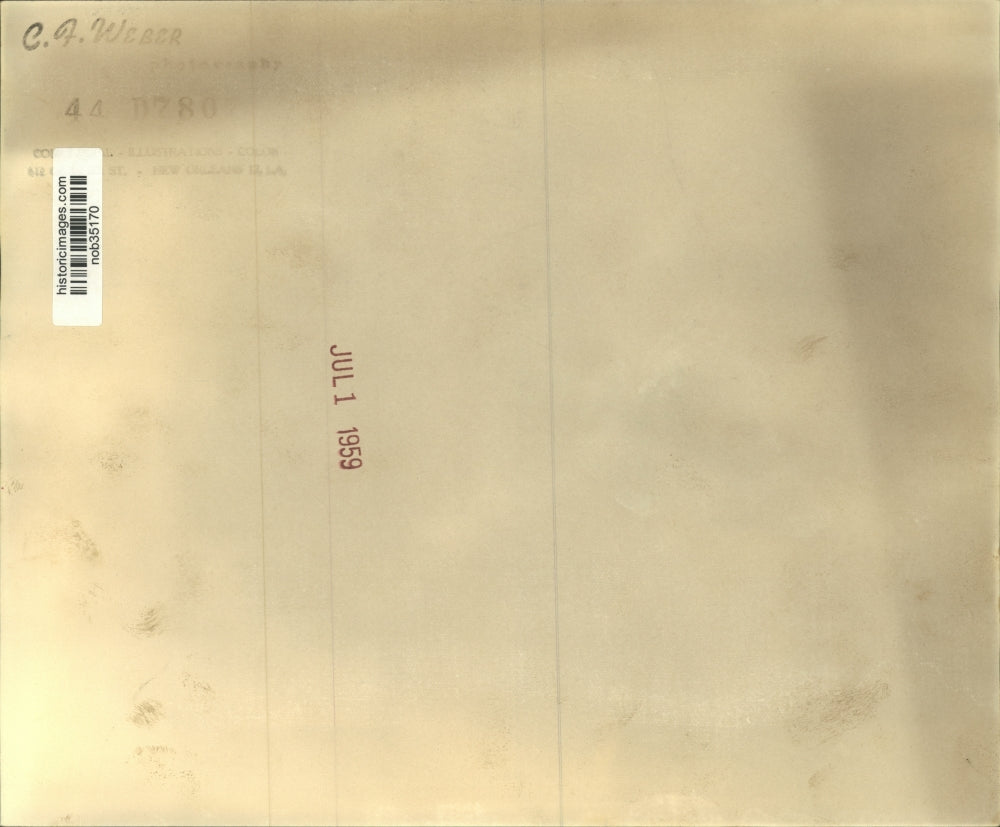 1959 Press Photo View looking out towards entrance to Hilton Inn - nob35170