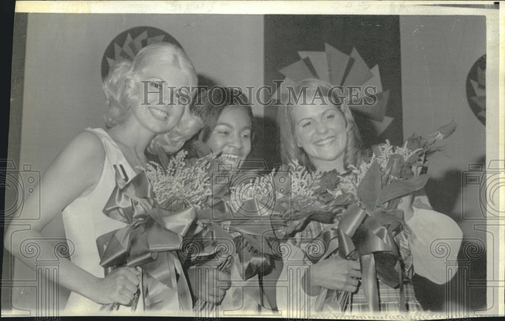 1974 Press Photo Coronation night of the Miss Mississippi pageant in Vicksburg