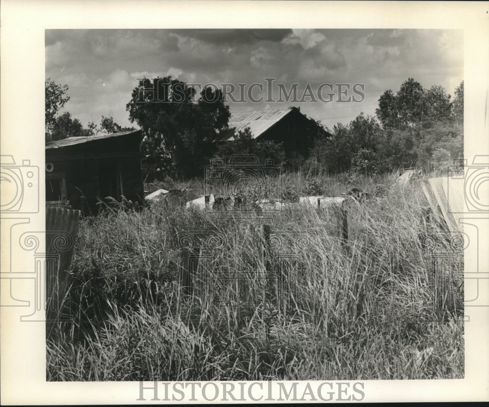 1965 Press Photo Highway Clean-up Campaign-Empty Lot Used As A Dump- Historic Images