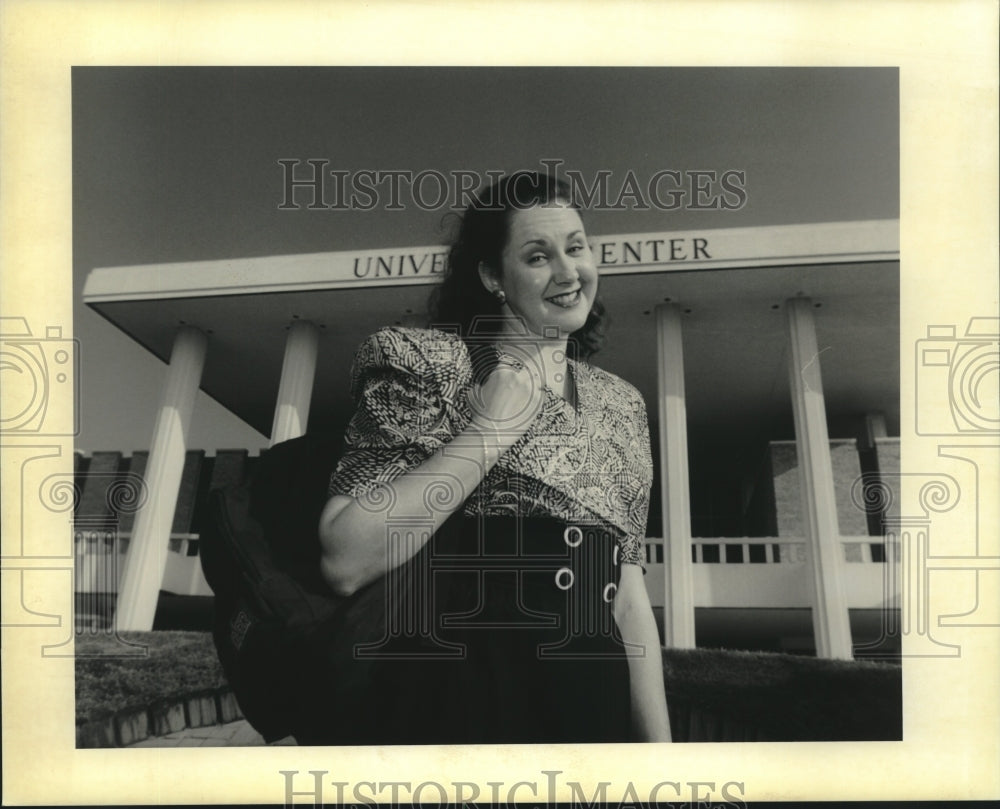1994 Press Photo Student Wendy Hiler at University of New Orleans - nob37301