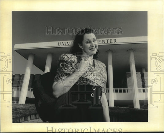 1994 Press Photo Student Wendy Hiler at University of New Orleans - nob37301