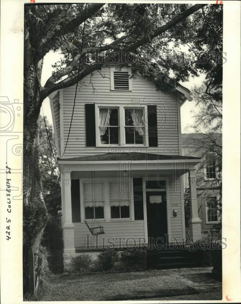 1981 Press Photo Residence at 4225 Coliseum Street sold for $119,000-New Orleans- Historic Images