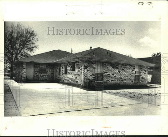 1980 Press Photo Councilman Sidney J. Barthelemy purchased home in New Orleans