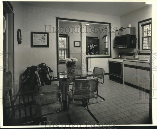 1986 Press Photo Housing - Kitchen Interior design - nob38373- Historic Images