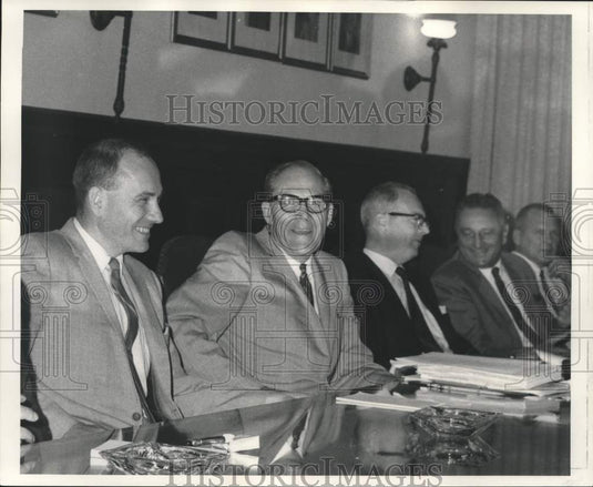 1968 Press Photo James G. Howell, president New Orleans S.S. Association- Historic Images