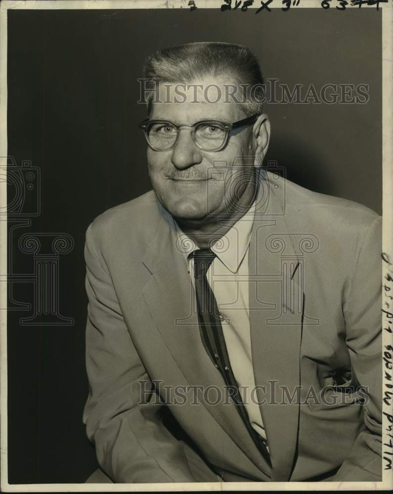 1967 Press Photo Bert Hyde, reporter on the staff of New Orleans States-Item- Historic Images