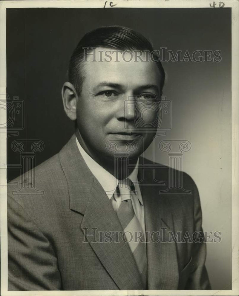 Load image into Gallery viewer, 1958 Press Photo Charles M. Modell, vice-president of Aero Service Corporation
