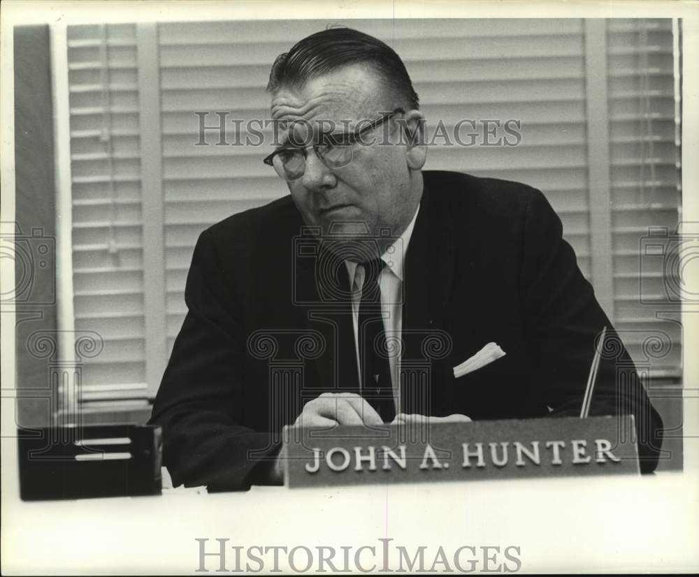 1961 Press Photo John A. Hunter - Historic Images