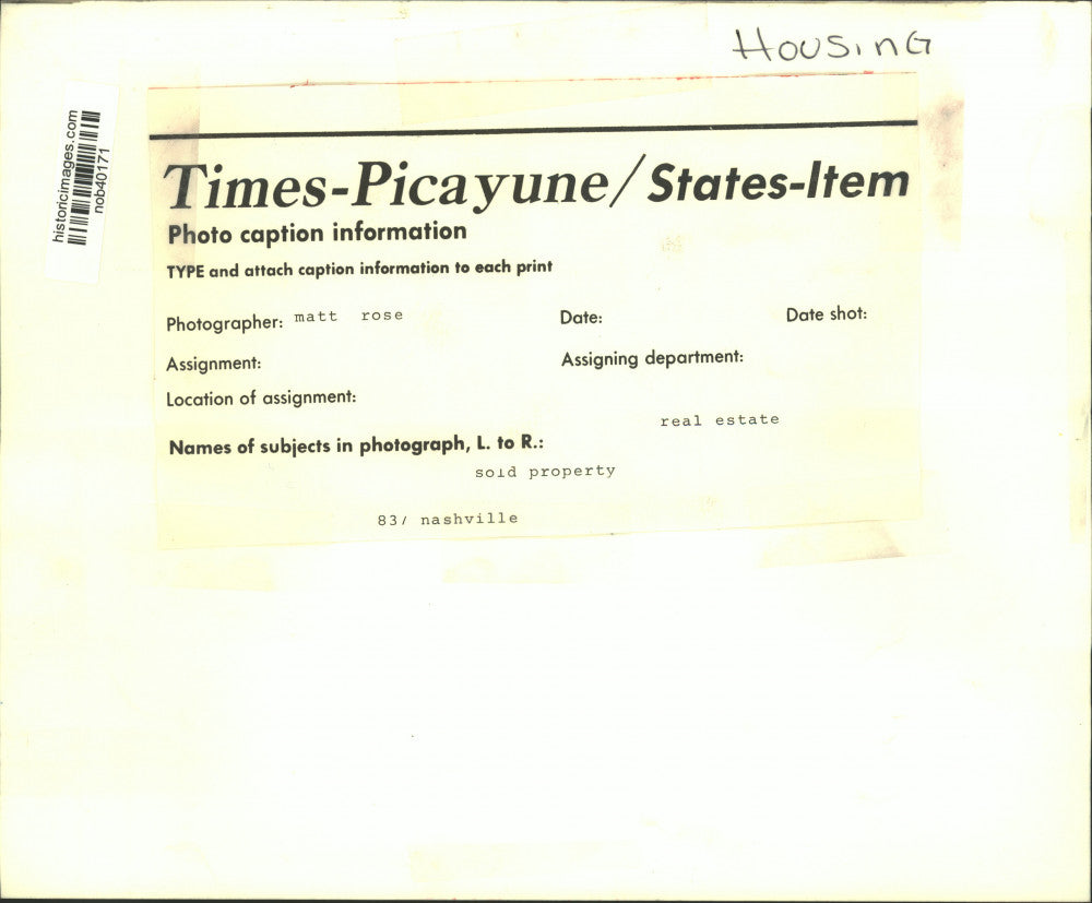 Press Photo Sold property at 83 Nashville - nob40171