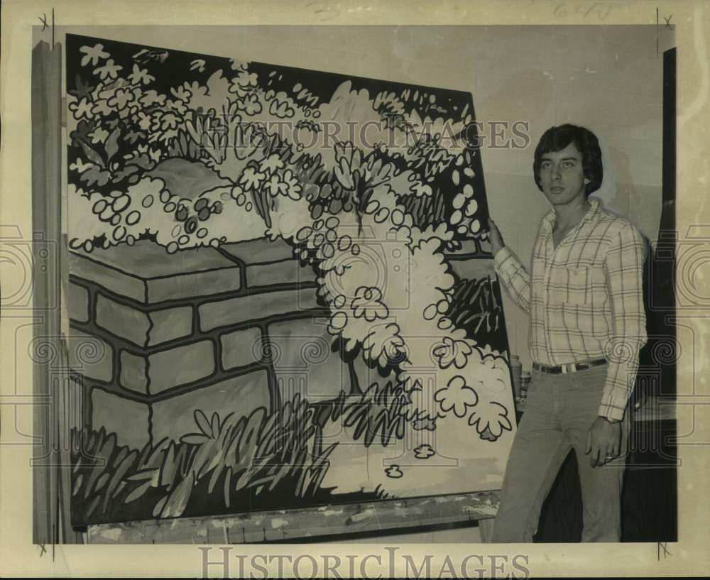 1974 Press Photo John Hodge to open solo show at Galerie Simonne Stern- Historic Images
