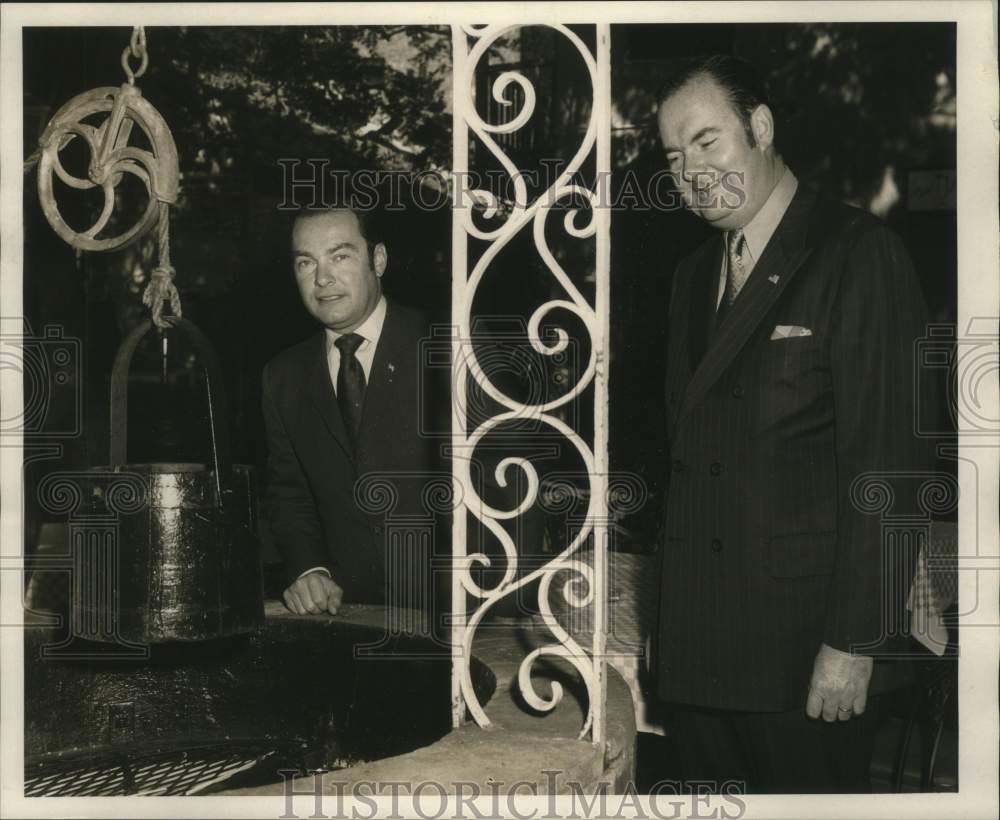 1970 Press Photo Martin Horn Jr. and Richard Brown of Restaurant Association- Historic Images