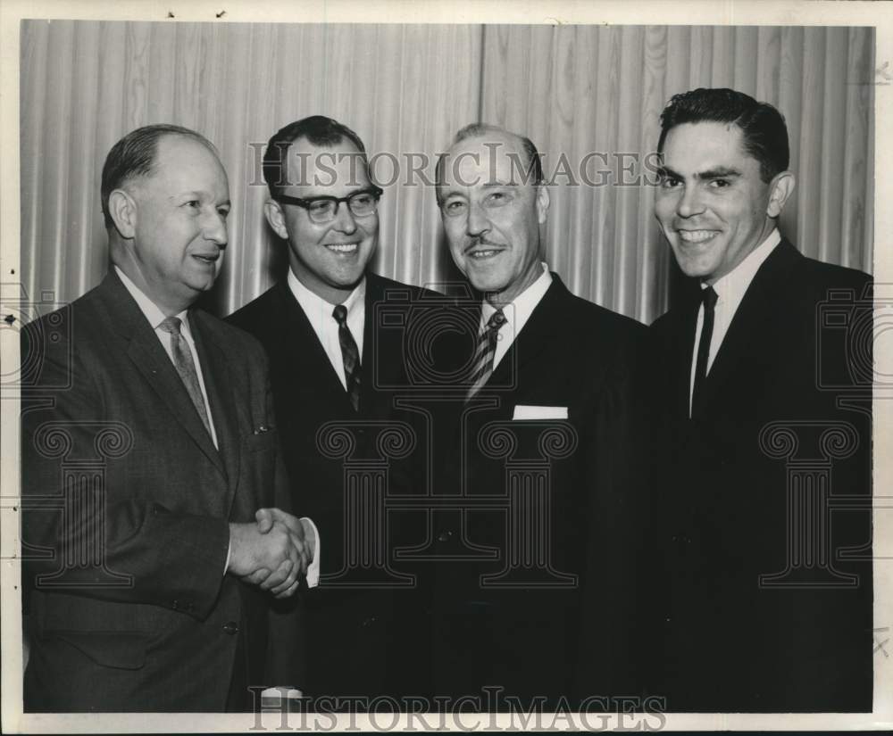 1963 Press Photo Officers of the New Orleans Hotel Accountants Association