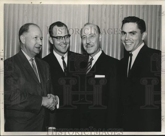 1963 Press Photo Officers of the New Orleans Hotel Accountants Association
