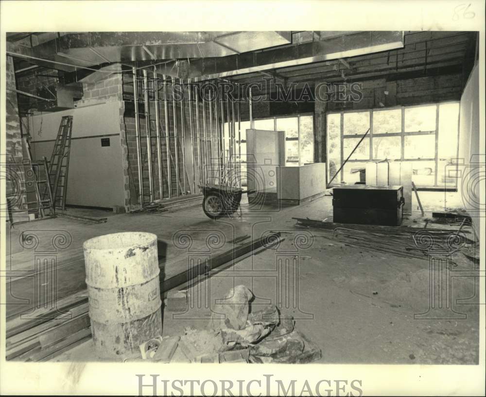 1978 Press Photo Juvenile Court under renovation to alleviate cramped quarter
