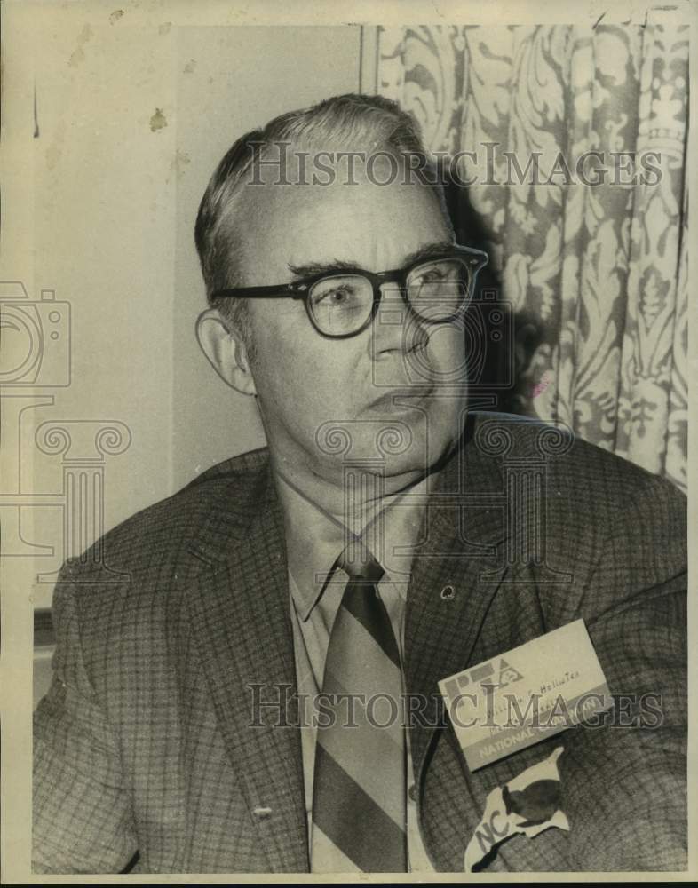 1970 Press Photo Dr. William C. Hollis- National Congress of Parents &amp; Teachers