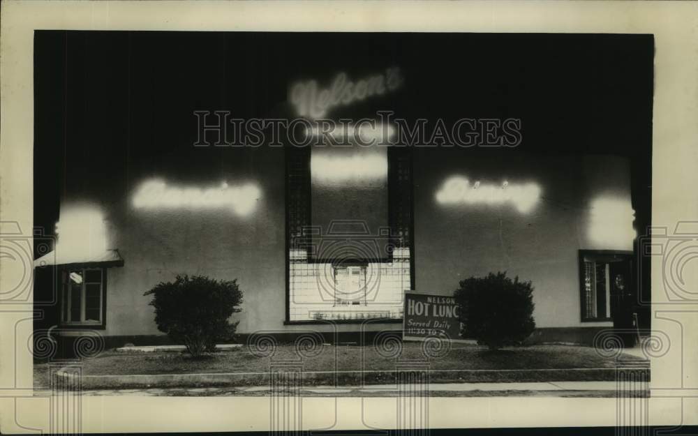 1959 Press Photo Exterior of the Nelson&#39;s Gambling establishment - nob44013