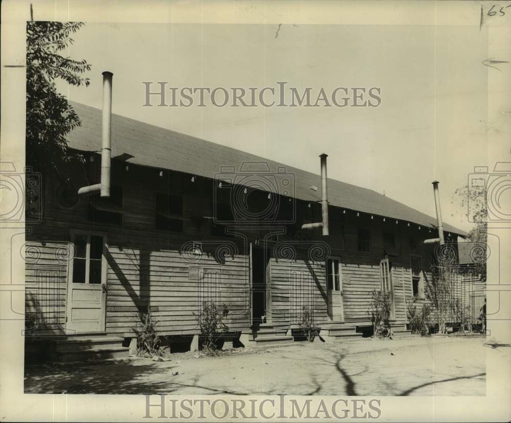 1950 Press Photo Exterior of main building at Hoffman School - nob44409