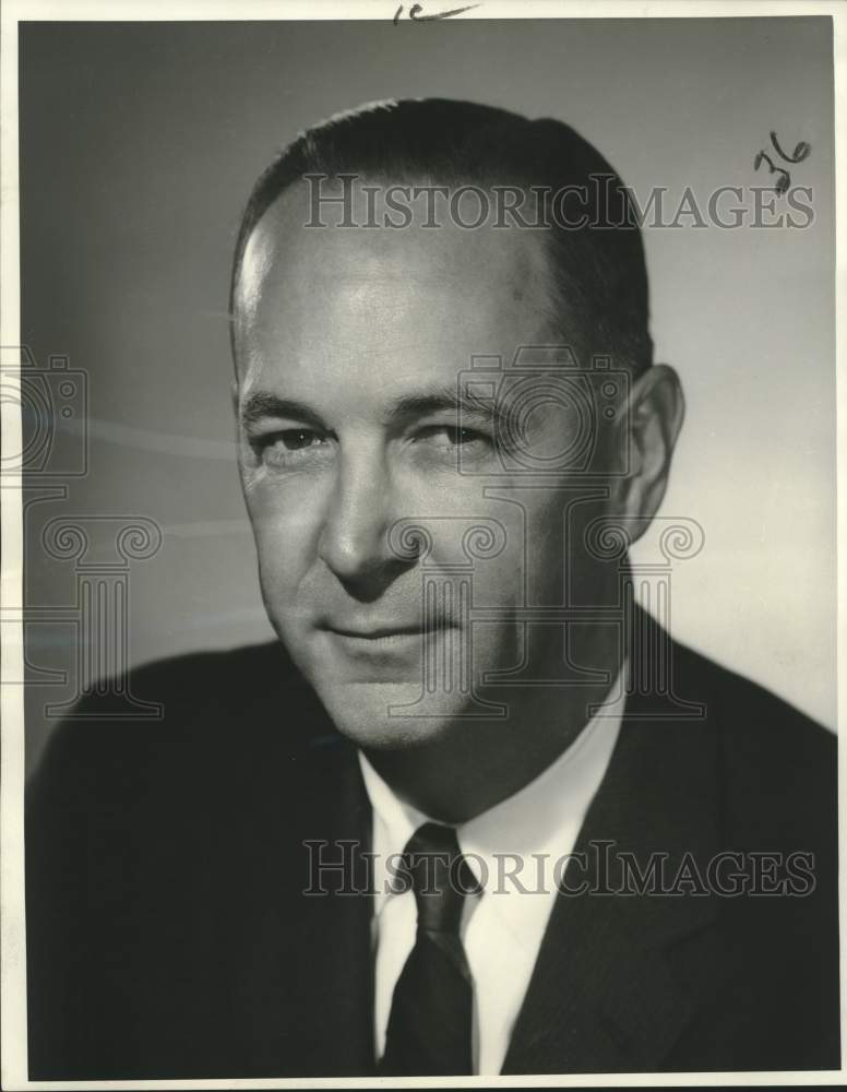 1960 Press Photo J.A. Horner, president Hell Pipe Line Corporation - nob45015