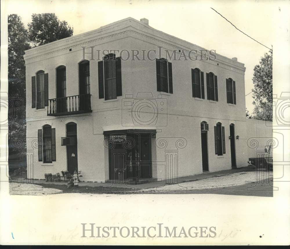 1976 Press Photo Renovation of "Old Kenner" Building at 525 Clay Street- Historic Images