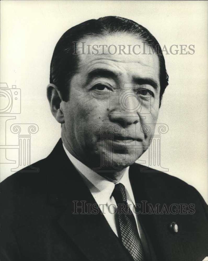 1970 Press Photo Toshio Kimura State Secretary for the Prime Minister