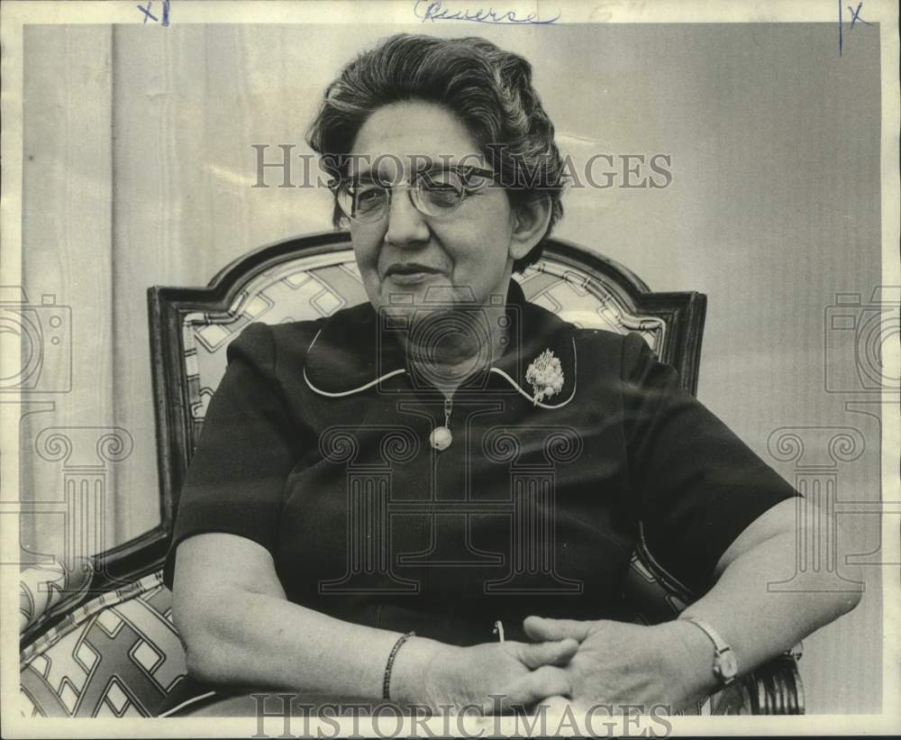 1972 Press Photo Dr. Gisela Konopka, Jewish professor in Minnesota- Historic Images