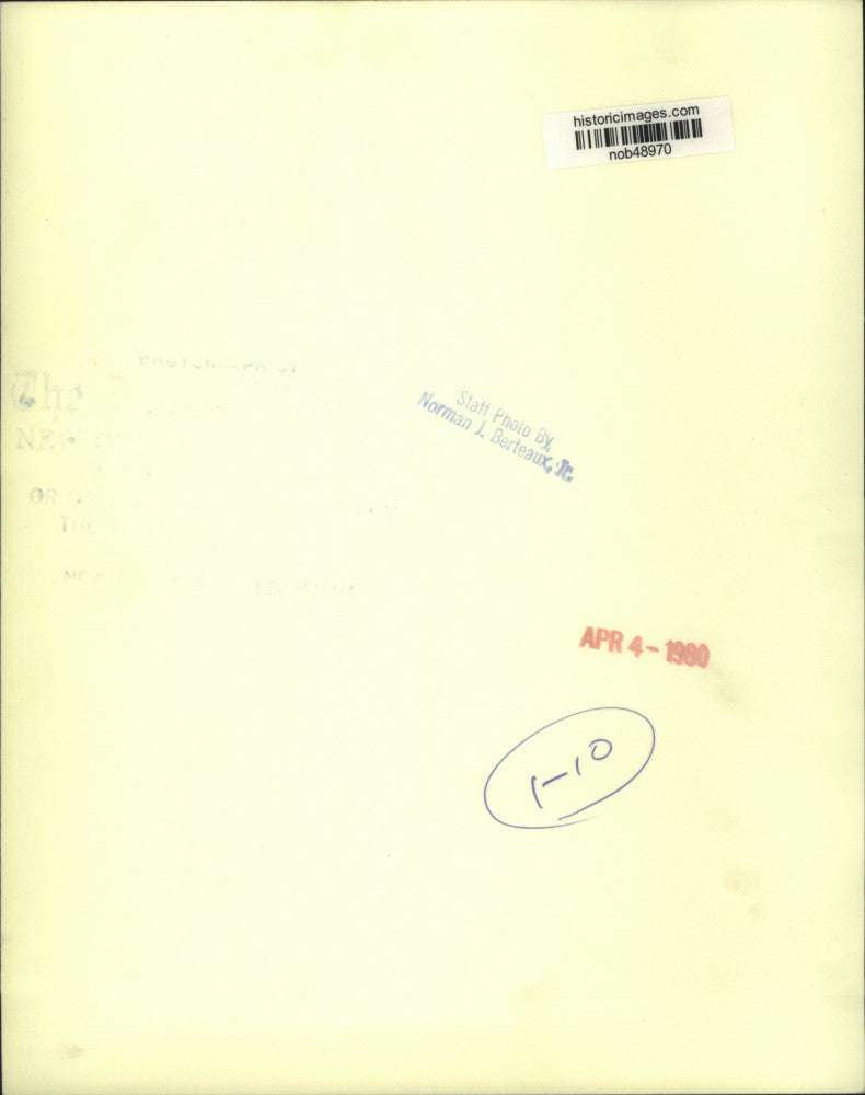 1980 Press Photo Cars passing through Interstate-10 - nob48970