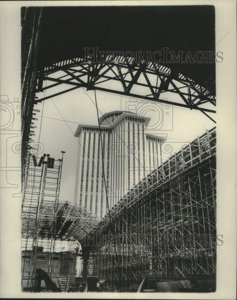 1966 Press Photo International Trade Tower - nob49421