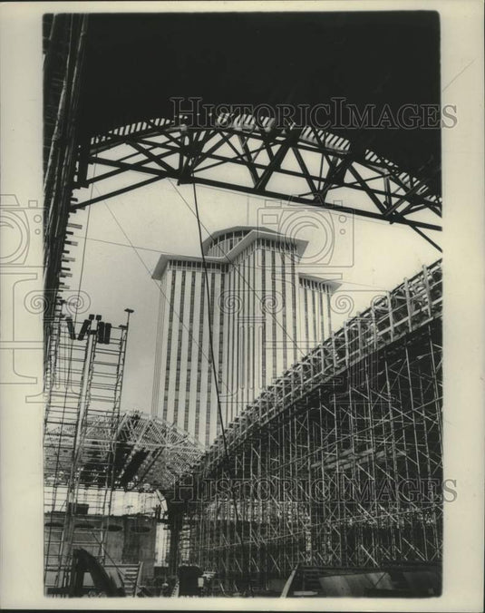 1966 Press Photo International Trade Tower - nob49421